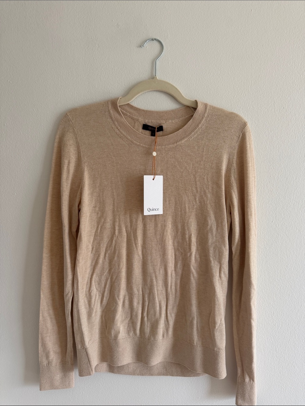 Quince Lightweight Cotton Sweater - NWT